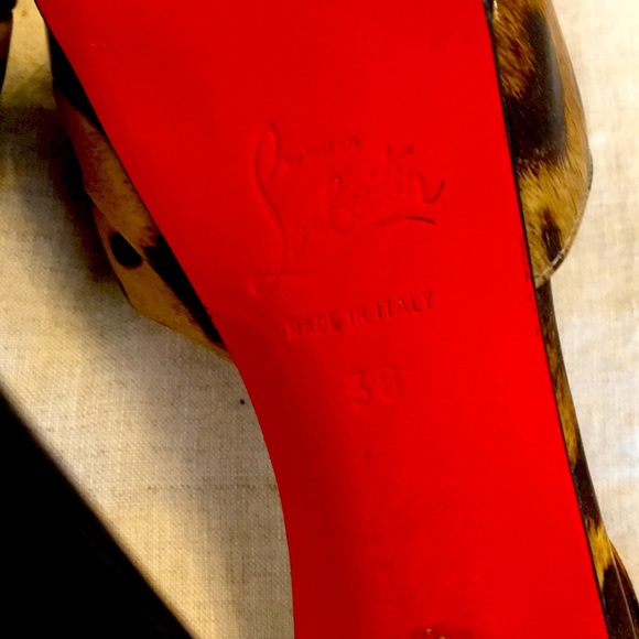 Christian Louboutin Leopard Heels - Picture 7 of 14